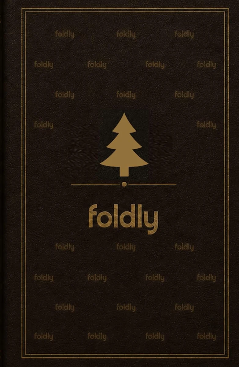 Foldly Christmas Tree — book cover