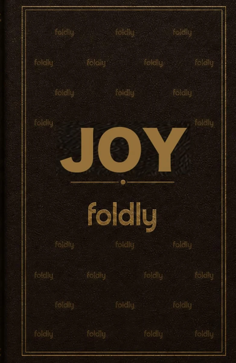 Foldly Joy — book cover