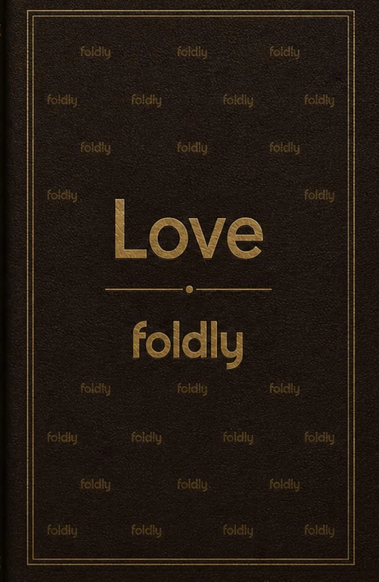 Foldly Love — book cover