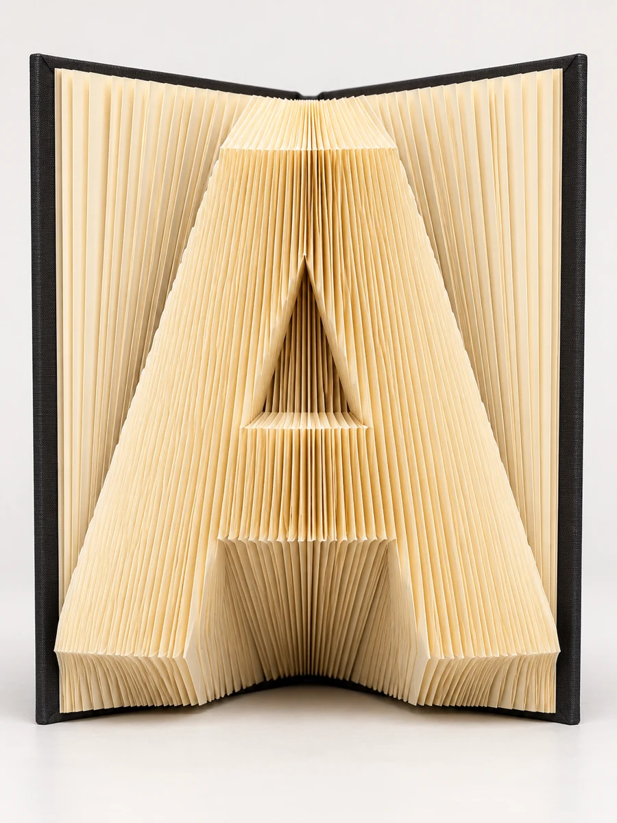 Foldly A — finished folded design