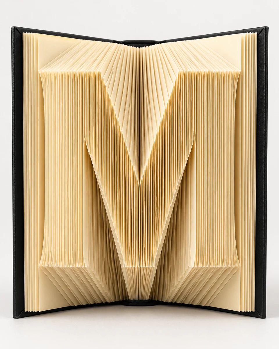 Foldly M — finished folded design