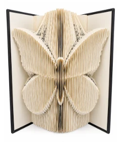 Foldly Butterfly — finished folded design